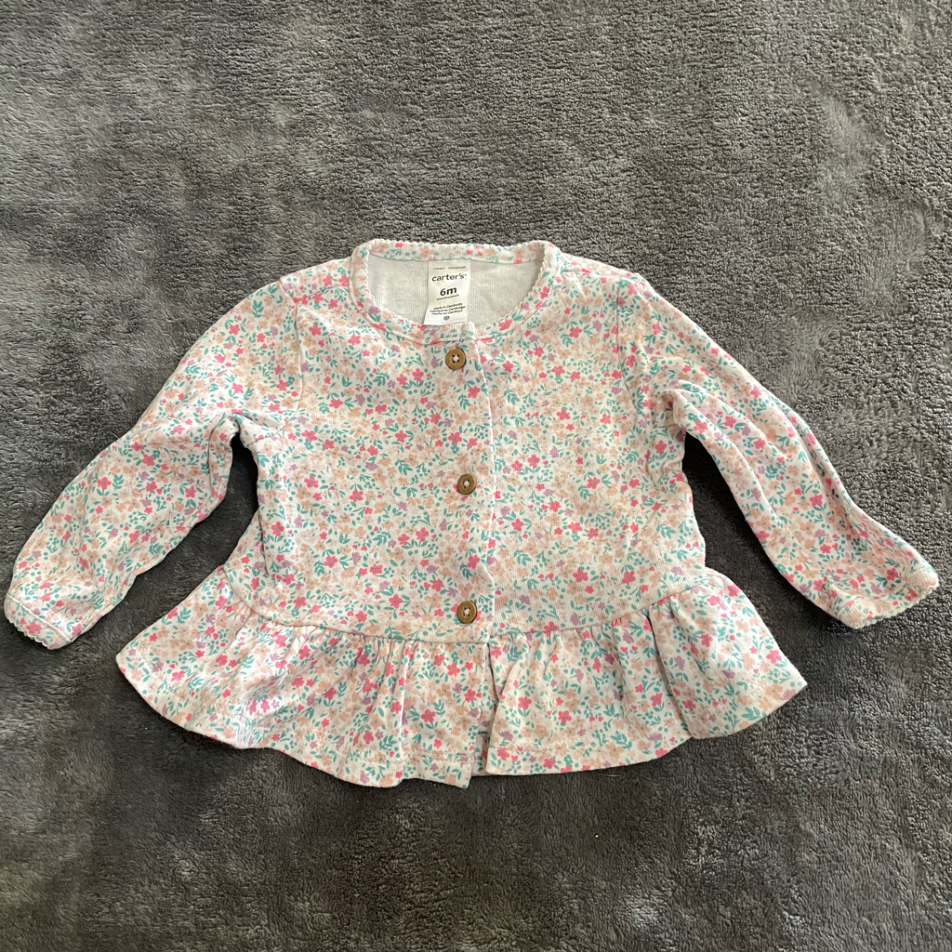Carters Baby Long Sleeved Shirt Top